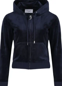 Robertson Classic Velour Zip Trough Hoodie-Juicy Couture Hot