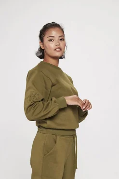 Clearance Round Neck sweatshirt Dame Trøjer & Sweatshirts