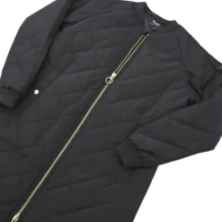 Discount Rubina Quilted lang overgangsjakke Dame Jakker