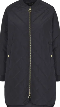 Rubina Quilted lang overgangsjakke-H2O Discount