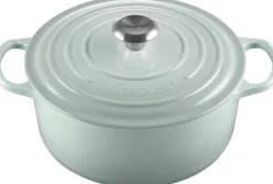 Le Creuset Gryder & Pander>Rund Gryde 26 Sea Salt SIGNA