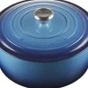 Le Creuset Gryder & Pander>Rund støbejernsgryde 4,2L Azure Blue