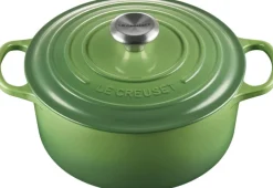 Le Creuset Gryder & Pander>Rund støbejernsgryde 4,2L Bamboo Green