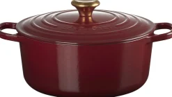 Le Creuset Gryder & Pander>Rund støbejernsgryde 5,3L Garnet