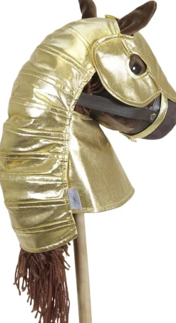 Børn By Astrup Dukker & Tilbehør|Rolleleg & Musik>RUSTNING TIL HEST. GULD