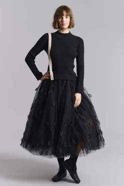 New Saku bluse med slids Dame Bluser & Skjorter