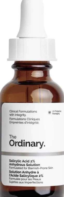 The Ordinary Hudpleje|Hudpleje>Salicylic Acid 2% Anhydrous Solution