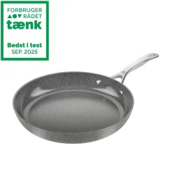 Clearance Salina Ceramic Stegepande, 32 cm, Aluminium, Titanium forstæ Gryder & Pander