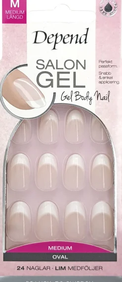 Depend Negle>Salon Gel Nude Oval