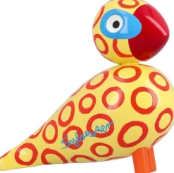 Kay Bojesen Figurer & Skulpturer>Sangfugl x Leif Sylvester 2025 H15. 5 cm blue eyes