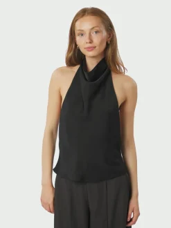 Outlet Sania Heavy Satin Top Dame Fest