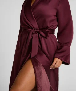 Satin Fleece Bathrobe-Hunkemöller Best