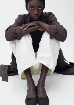 Dame MANGO Ballerinaer>Satin pyjama mask