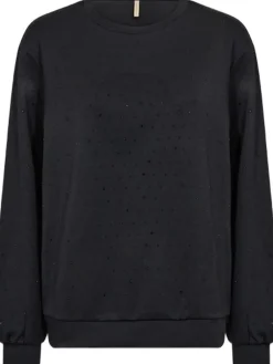 Best SC-BANU 270 Bluse Sort Dame Bluser & Skjorter