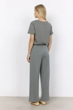 SC-BANU 33 Bukser Støvet Grøn-soyaconcept Clearance