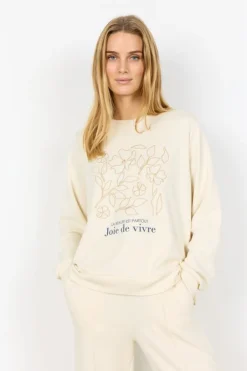 SC-BANU 287 Sweatshirt Creme-soyaconcept