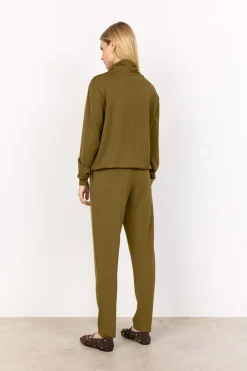 Clearance SC-BANU 248 Sweatshirt Oliven Dame Sweatshirts & Sweatpants