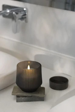 Scented wax glass candle, Harmony, Smoke, 8,5x9,5 cm *-Uyuni Sale