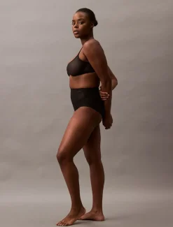 SCULPTED FIRM MESH BRIEF-Calvin Klein Sale