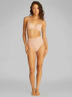 SCULPTED FIRM MESH THONG-Calvin Klein Sale