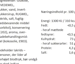 Sød Lakrids Nostalgi, Klodsbundspose-Almuegaarden Sale