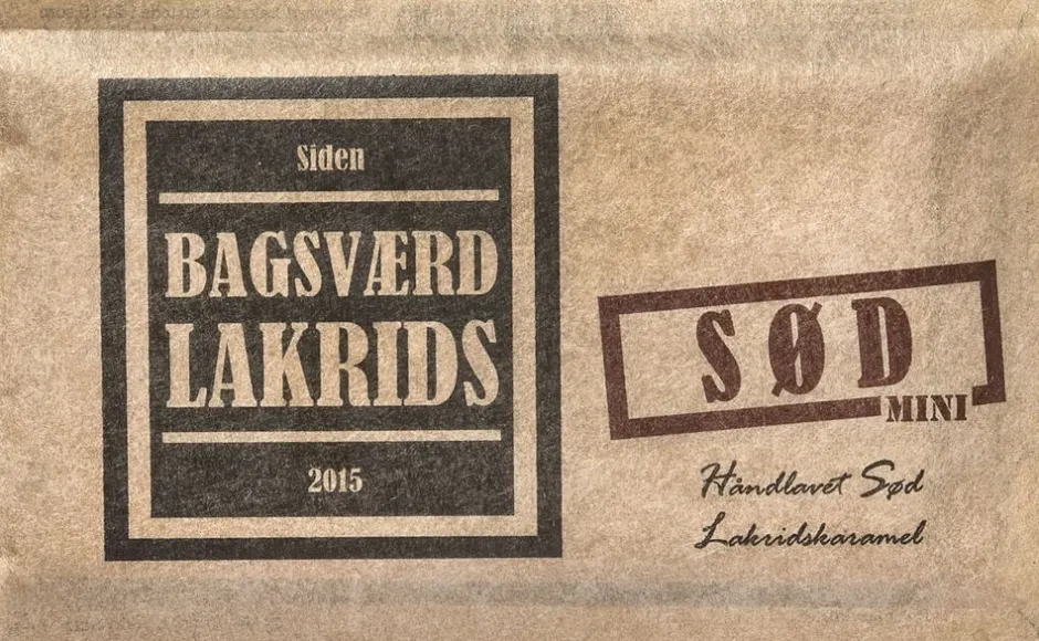 Bagsværd Lakrids Lakrids>Sød mini 40 gr.