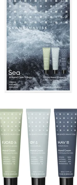 Skandinavisk Hudpleje Gaveæsker>SEA Mini Hand Cream Giftset