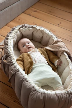 Discount 3-i-1 Babynest, Sophora Leaves Børn Babyudstyr