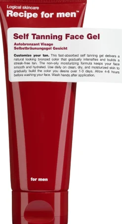 SELF TANNING FACE GEL-Receipe For Men