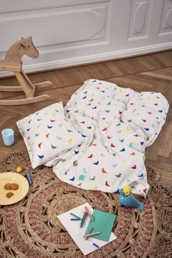 Sengetøj Sangfugl junior 100x140cm DK multi-Kay Bojesen Online