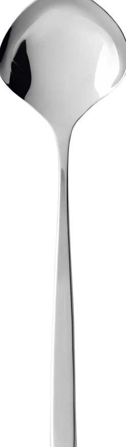 Serveringsske Fuga 22,5 cm Mat/Blankt stål-Gense Sale
