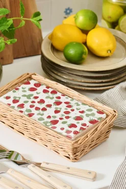 Online Serviet jordbær Tilbehør Til Bordet