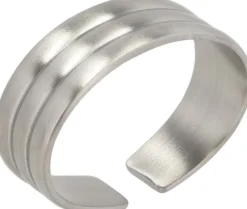 Servietring Thebe 4 stk. Mat stål Recycled-Gense Best