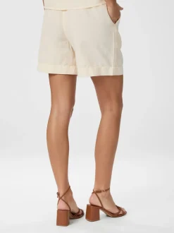 Shala Linen Shorts-Neo Noir Discount