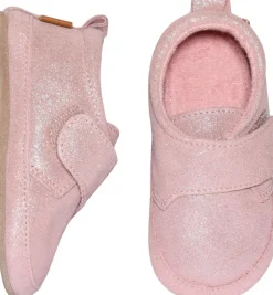 Shimmer leather slippers-Melton Online