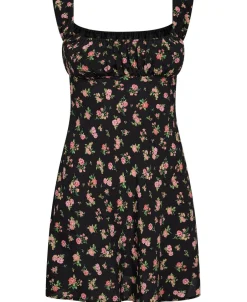 Dame MANGO Kjoler>Short dress with ruched neckline