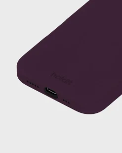 Silicone Case iPhone 16 Deep Plum-HoldIt Best