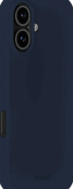 Dame HoldIt Tech Covers>Silicone Case iPhone 16 Midnight Blue