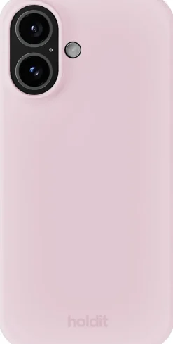 Silicone Case iPhone 16 Pale Pink-HoldIt New