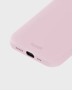 Silicone Case iPhone 16 Pale Pink-HoldIt New
