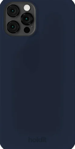 Hot Silicone Case iPhone 12/12 Pro Midnight Blue Dame Tech Covers