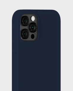 Hot Silicone Case iPhone 12/12 Pro Midnight Blue Dame Tech Covers