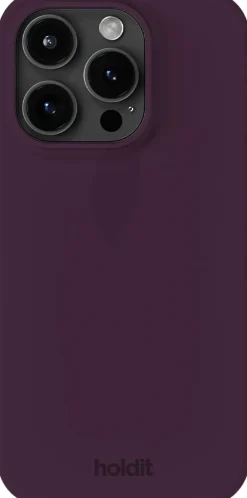 Silicone Case iPhone 16 Pro Deep Plum-HoldIt New