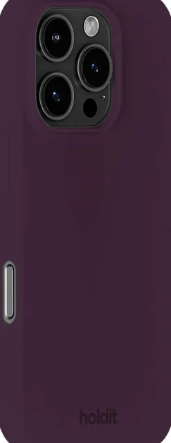 Silicone Case iPhone 16 Pro Deep Plum-HoldIt New