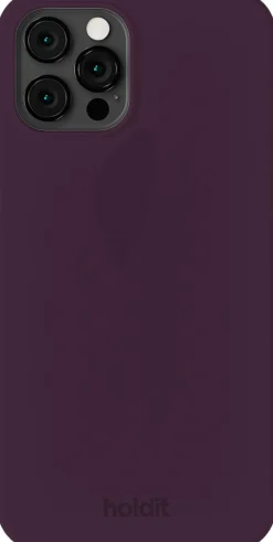 Sale Silicone Case iPhone 12/12 Pro Deep Plum Dame Tech Covers