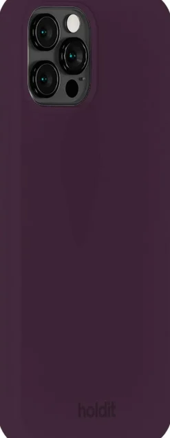 Sale Silicone Case iPhone 12/12 Pro Deep Plum Dame Tech Covers