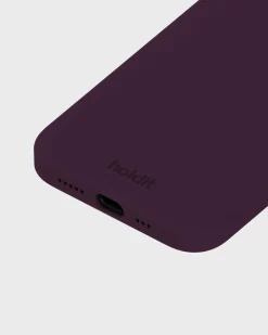 Sale Silicone Case iPhone 12/12 Pro Deep Plum Dame Tech Covers