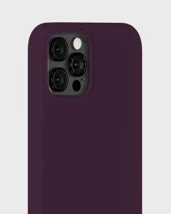 Sale Silicone Case iPhone 12/12 Pro Deep Plum Dame Tech Covers