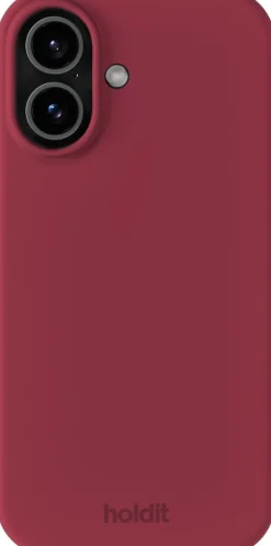Silicone Case iPhone 17 Red Velvet-HoldIt Online