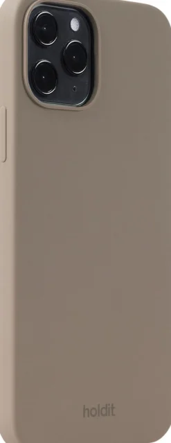 Clearance Silicone Case iPhone 12/12Pro Mocha Brown Dame Tech Covers